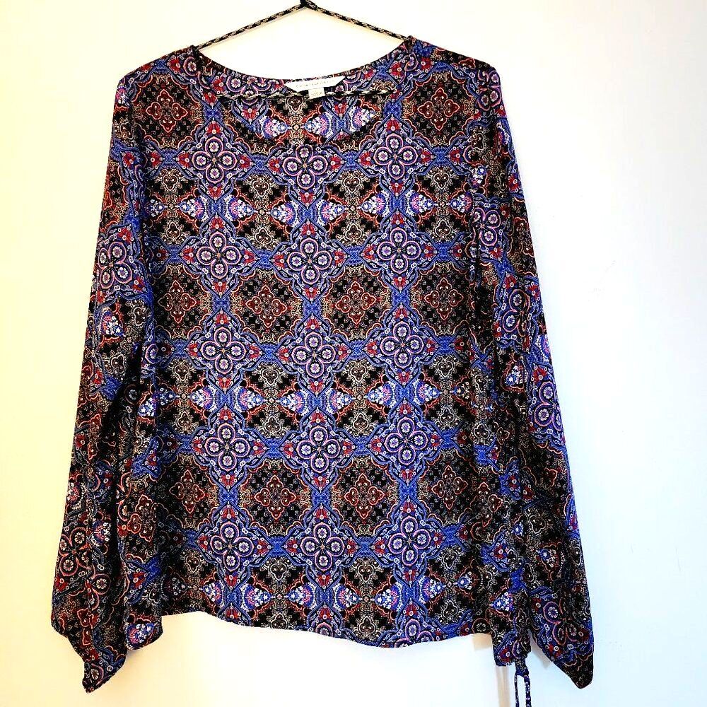 Multicolor Blouse Top Size M by Counterparts